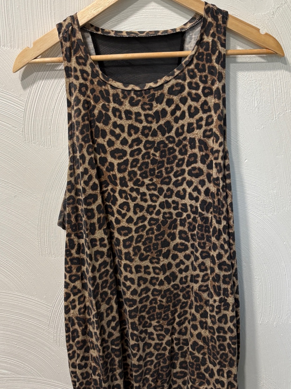 torrid Leopard Print Sleeveless Tank Top - Brown & Black